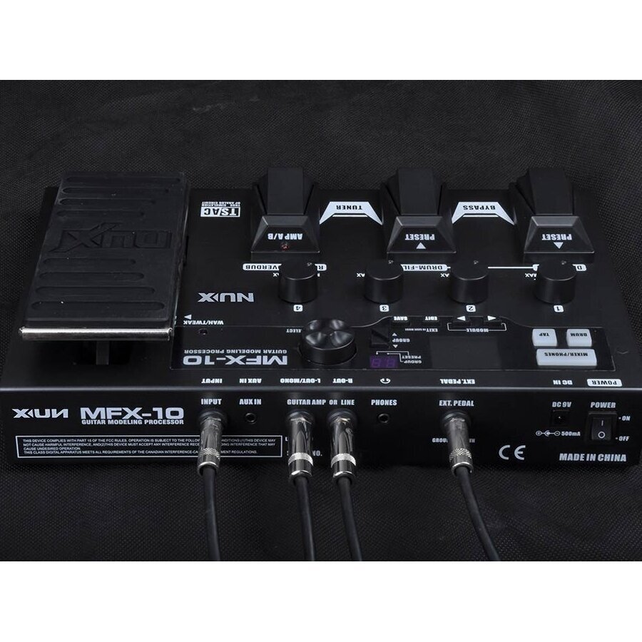EFEKTŲ PROCESORIUS ELEKTRINEI GITARAI NUX MFX-10 2