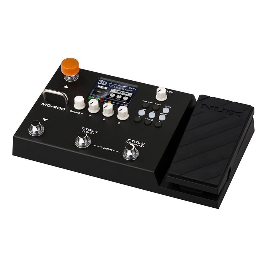 EFEKTŲ PROCESOSIUS GITARAI / BOSINEI GITARAI NUX MG-400 SU USB ĮRAŠYMO SĄSAJA 2
