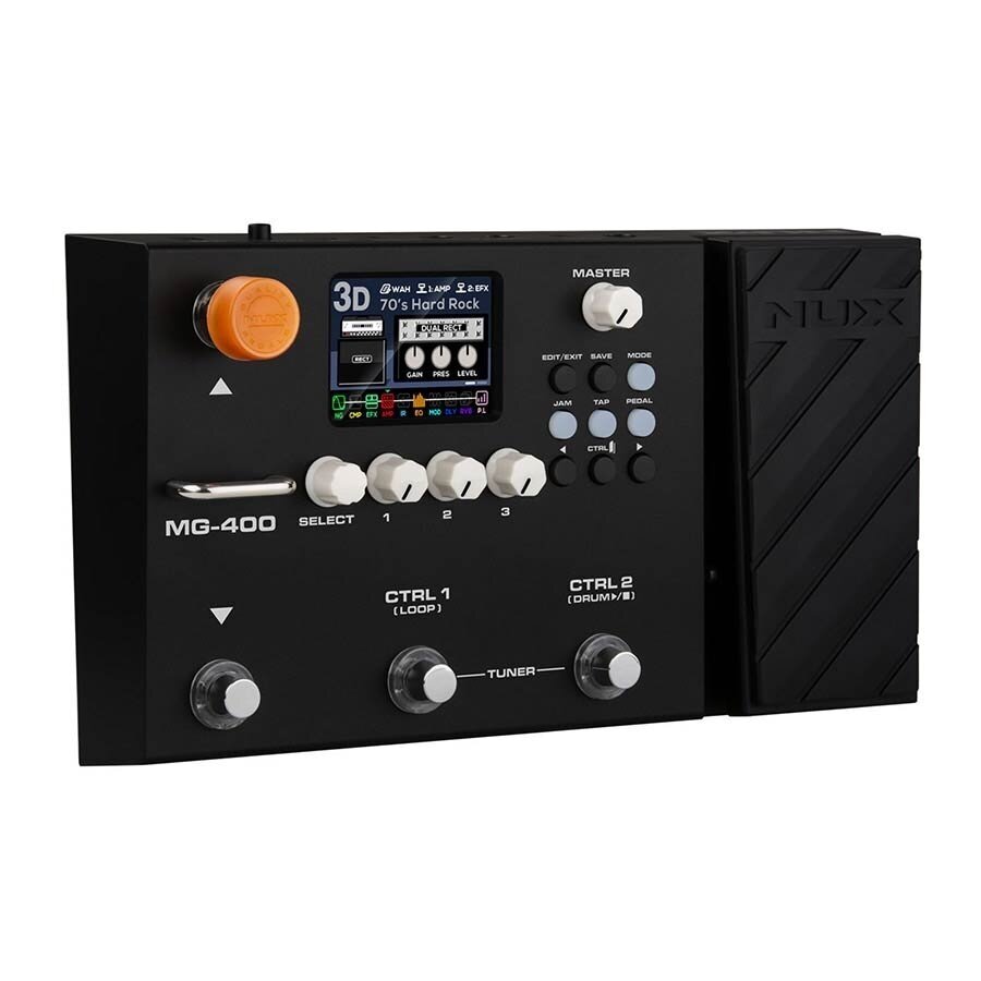 EFEKTŲ PROCESOSIUS GITARAI / BOSINEI GITARAI NUX MG-400 SU USB ĮRAŠYMO SĄSAJA 6