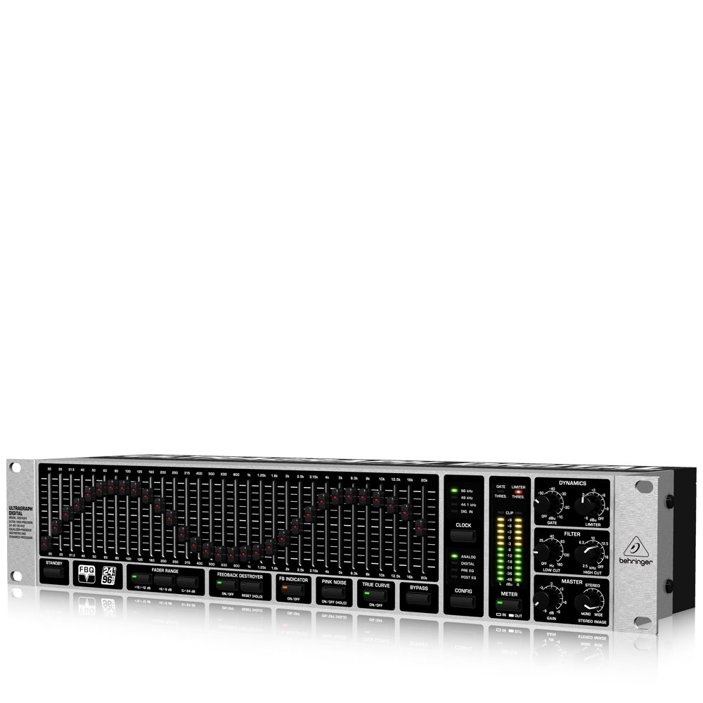 Ultragraph Digital Equalizer, Feedback Destroyer and Dynamics Processor - Behringer DEQ-1024 3