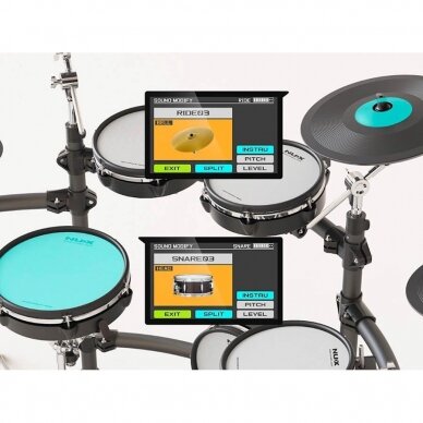 NUX DM-8 ALL MESH HEAD DIGITAL DRUM KIT 10