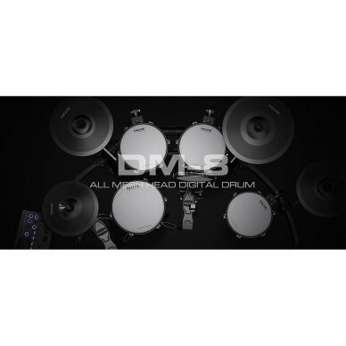 NUX DM-8 ALL MESH HEAD DIGITAL DRUM KIT 11 NUX DM-8 ALL MESH HEAD DIGITAL DRUM KIT 11