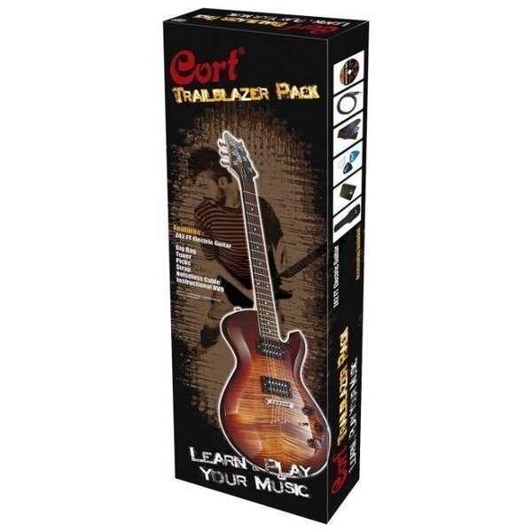 ELEKTRINĖ GITARA SU PRIEDAIS CORT CGP-42 FT-CRS