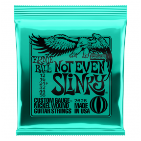 Ernie Ball 2626 Not Even Slinky Nickel Wound Electric Guitar Strings .012-.056