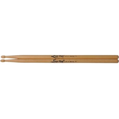 Ever Play Maple Drum Sticks - 7A - Wood Tip