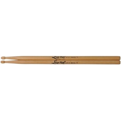 Ever Play Maple Drum Sticks - 7A - Wood Tip