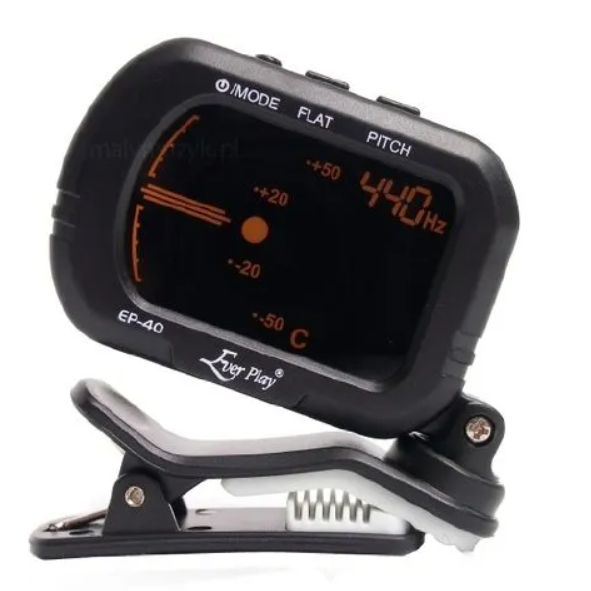 EVER PLAY EP-40 CLIP STYLE AUTO TUNER EVER PLAY EP-40 CLIP STYLE AUTO TUNER