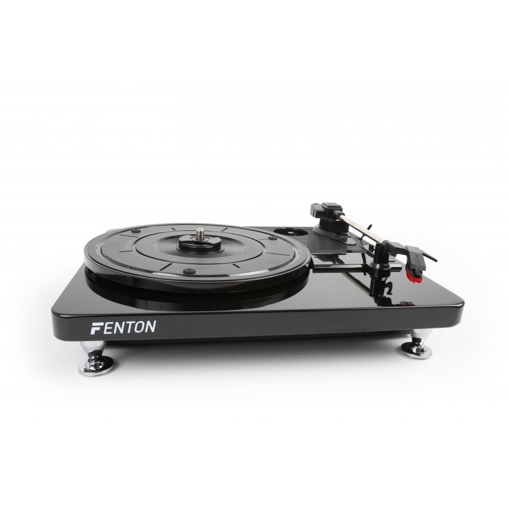 Fenton RP120 Record Player Piano finish Black/Chrome 102.109 3