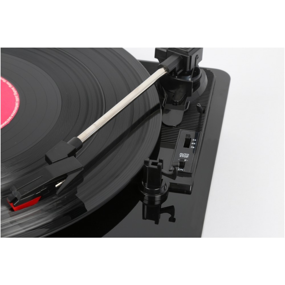 Fenton RP120 Record Player Piano finish Black/Chrome 102.109 6