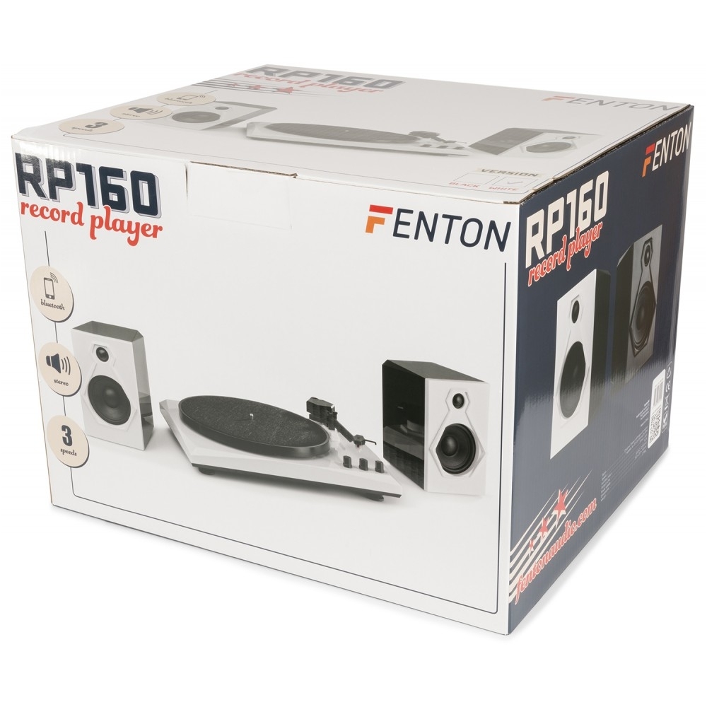 Fenton RP160B Record Player Bluetooth Set Black 102.136 5 Fenton RP160B Record Player Bluetooth Set Black 102.136 5