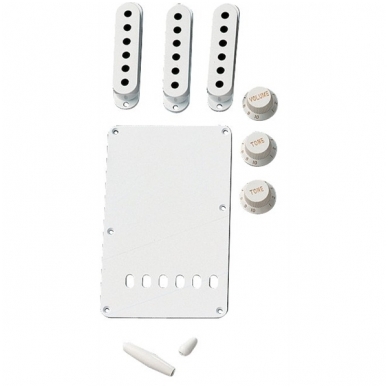 Fender 099-1362-000 Vintage-Style Stratocaster Accessory Kit - White Fender 099-1362-000 Vintage-Style Stratocaster Accessory Kit - White