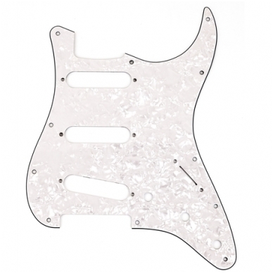 Fender 099-2140-000 11-Hole Modern-Style Stratocaster S/S/S Pickguard Fender 099-2140-000 11-Hole Modern-Style Stratocaster S/S/S Pickguard