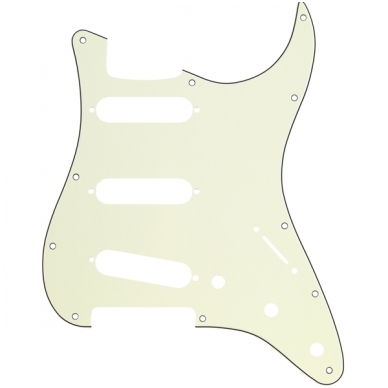 Fender 099-2144-000 11-Hole Modern-Style Stratocaster S/S/S Pickguard Fender 099-2144-000 11-Hole Modern-Style Stratocaster S/S/S Pickguard