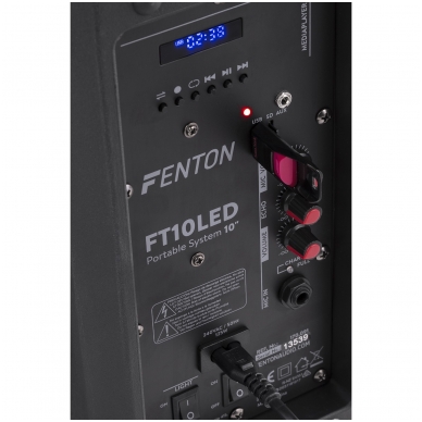 FENTON - FT10LED ACTIVE SPEAKER 10" 450W 170.091 6