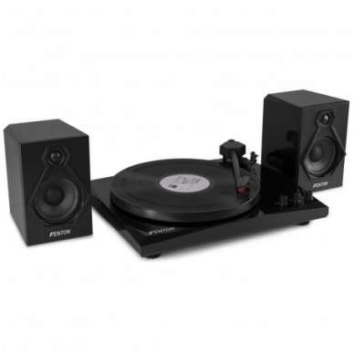 Fenton RP160B Record Player Bluetooth Set Black 102.136 Fenton RP160B Record Player Bluetooth Set Black 102.136