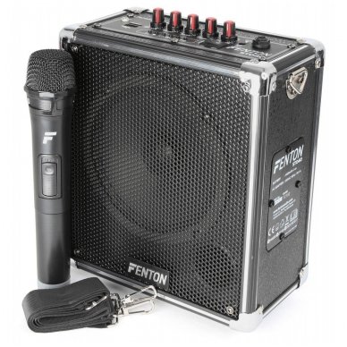 Fenton ST040 Portable Amplifier 40W BT/MP3/USB/SD/VHF 170.053 Fenton ST040 Portable Amplifier 40W BT/MP3/USB/SD/VHF 170.053