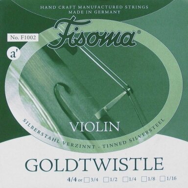 Fisoma F-1002 Goldtwistle violin string A-1 4/4