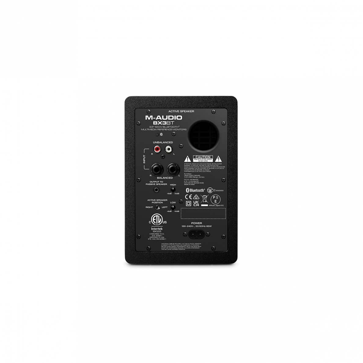 GARSO KOLONĖLIŲ KOMPLEKTAS SU BLUETOOTH M-AUDIO BX-3BT 2