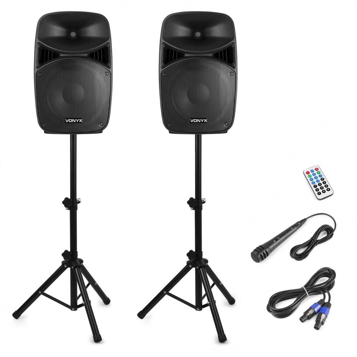 SPEAKER SET WITH STANDS 1000W - VONYX VPS152A 178.135