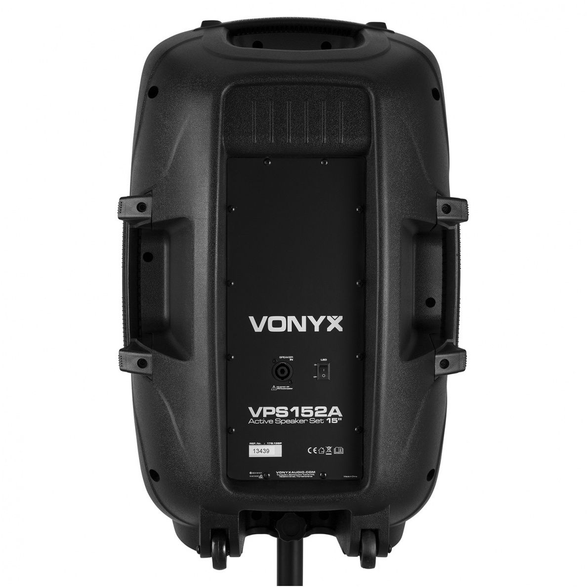 SPEAKER SET WITH STANDS 1000W - VONYX VPS152A 178.135 6 SPEAKER SET WITH STANDS 1000W - VONYX VPS152A 178.135 6