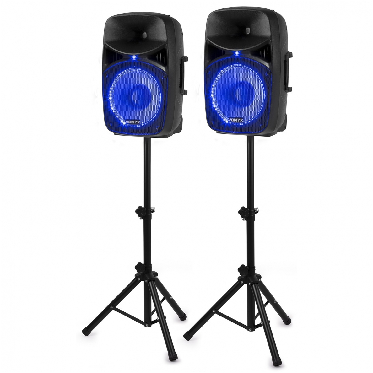 SPEAKER SET WITH STANDS 800W - VONYX VPS122A 178.130 SPEAKER SET WITH STANDS 800W - VONYX VPS122A 178.130