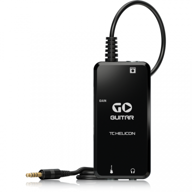 Portable Guitar Interface for Mobile Devices - TC HELICON  - GO GUITAR