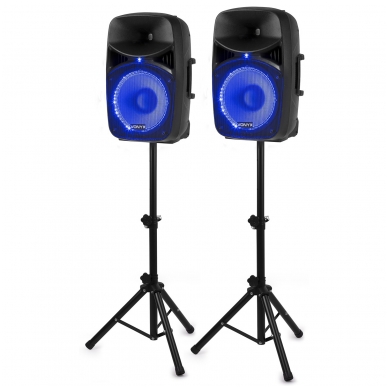 SPEAKER SET WITH STANDS 800W - VONYX VPS122A 178.130