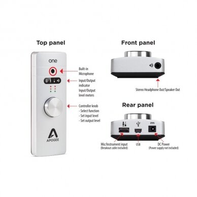 Audio interface - Apogee ONE for Mac & PC 2