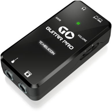 High-Definition Guitar Interface for Mobile Devices - TC HELICON - GO GUITAR PRO 1 High-Definition Guitar Interface for Mobile Devices - TC HELICON - GO GUITAR PRO 1