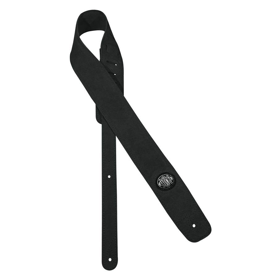 Guitar Strap Gaucho GST-610-BK Padded Suede Series