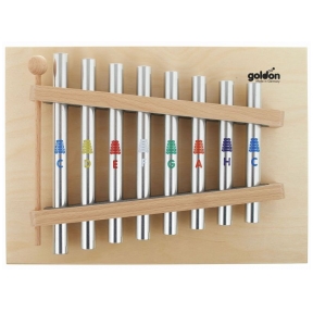 Goldon 11350 8 Note Tubular Chimes with Wooden Beater
