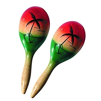 Goldon 33808 Coloured Wood Mexican Maracas