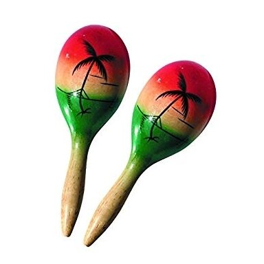 Goldon 33808 Coloured Wood Mexican Maracas