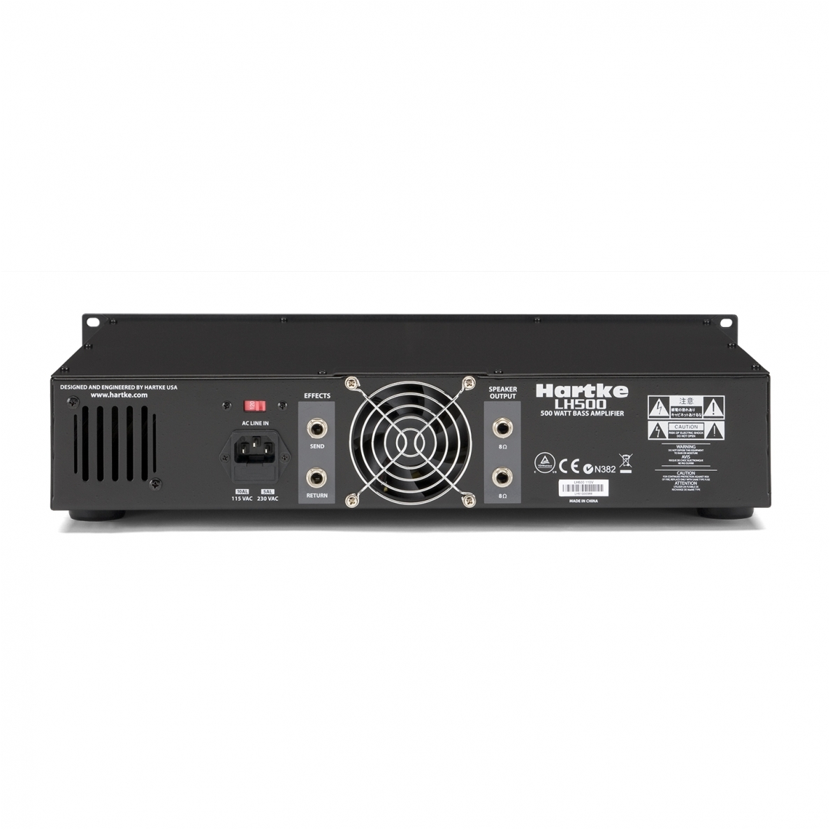 HARTKE LH-500 Bass Amplifier 1 HARTKE LH-500 Bass Amplifier 1