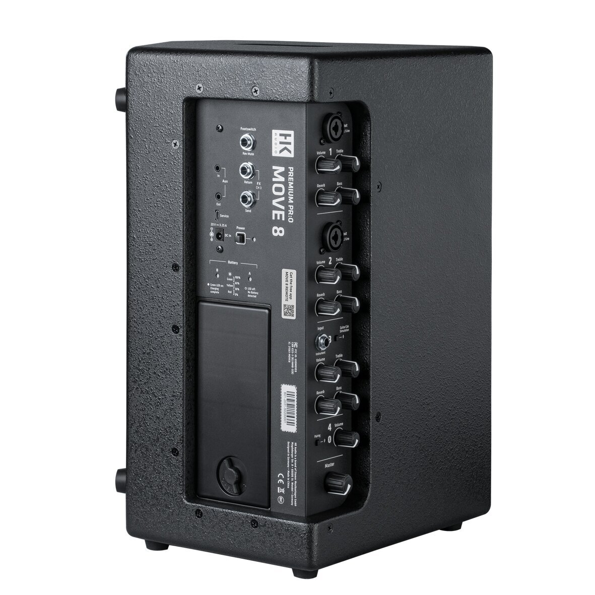 HK AUDIO PREMIUM PR:O MOVE 8 THE BATTERY POWERED FULL-RANGE SPEAKER 3 HK AUDIO PREMIUM PR:O MOVE 8 THE BATTERY POWERED FULL-RANGE SPEAKER 3