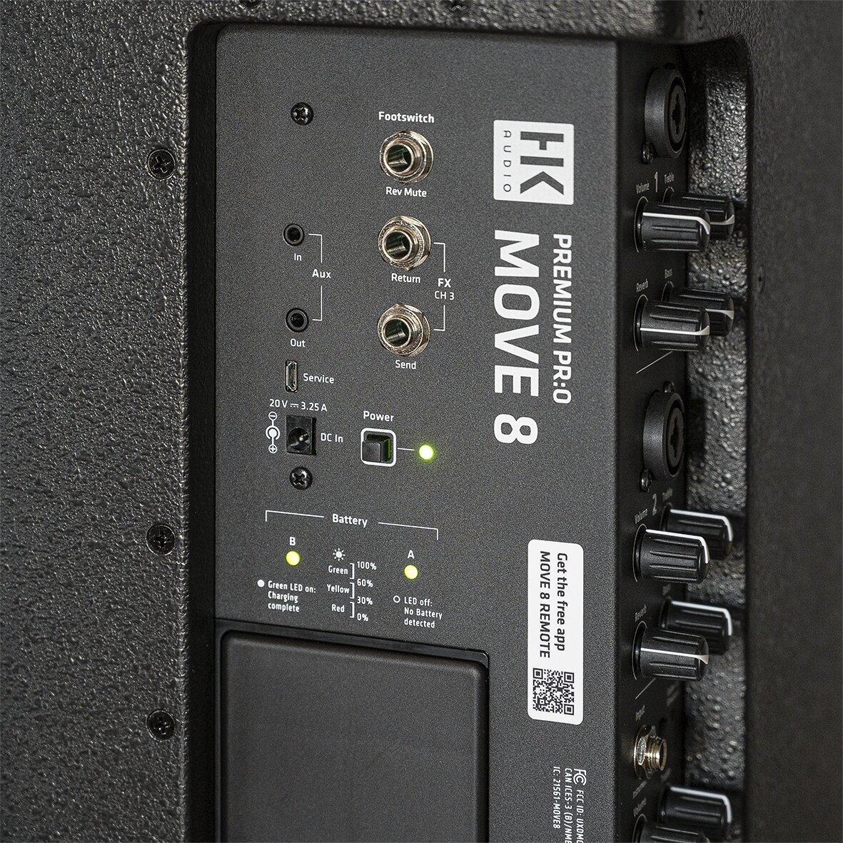 HK AUDIO PREMIUM PR:O MOVE 8 THE BATTERY POWERED FULL-RANGE SPEAKER 4 HK AUDIO PREMIUM PR:O MOVE 8 THE BATTERY POWERED FULL-RANGE SPEAKER 4