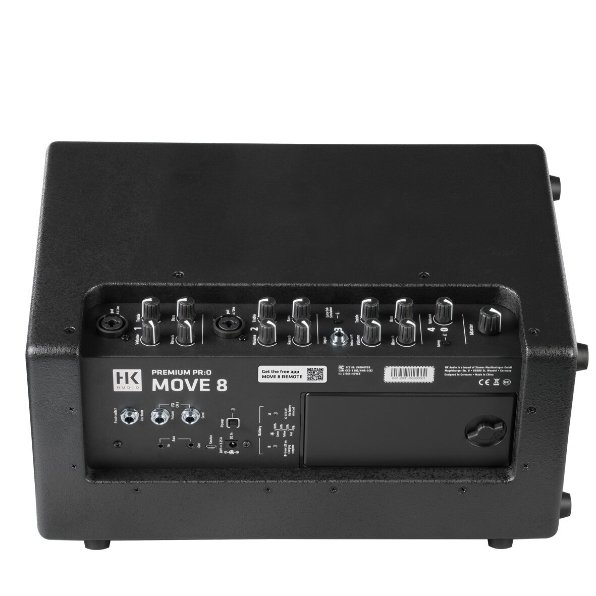 HK AUDIO PREMIUM PR:O MOVE 8 THE BATTERY POWERED FULL-RANGE SPEAKER 6 HK AUDIO PREMIUM PR:O MOVE 8 THE BATTERY POWERED FULL-RANGE SPEAKER 6
