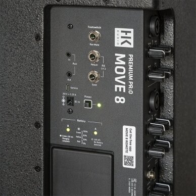 HK AUDIO PREMIUM PR:O MOVE 8 THE BATTERY POWERED FULL-RANGE SPEAKER 4 HK AUDIO PREMIUM PR:O MOVE 8 THE BATTERY POWERED FULL-RANGE SPEAKER 4