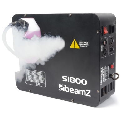 SMOKE MACHINE DMX HORIZONTAL/VERTICAL - BEAMZ - S1800 160.493 1 SMOKE MACHINE DMX HORIZONTAL/VERTICAL - BEAMZ - S1800 160.493 1