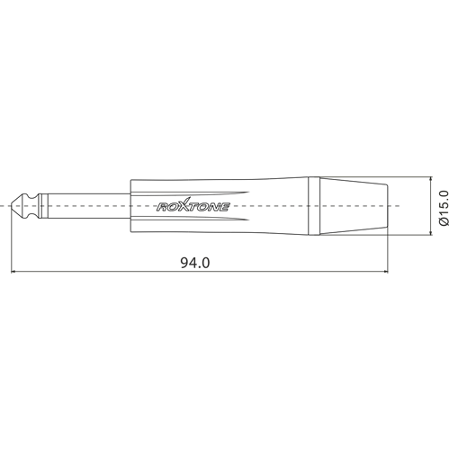 INSTRUMENTINIS KABELIS ROXTONE PGJJ220-BG-L6 6