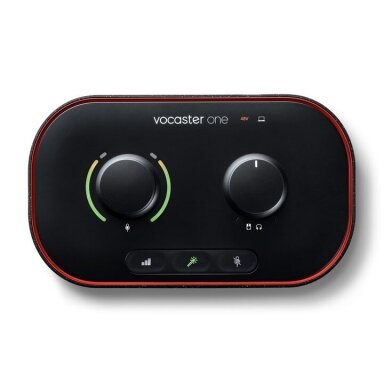FOCUSRITE Vocaster One The podcast interface for solo content creators