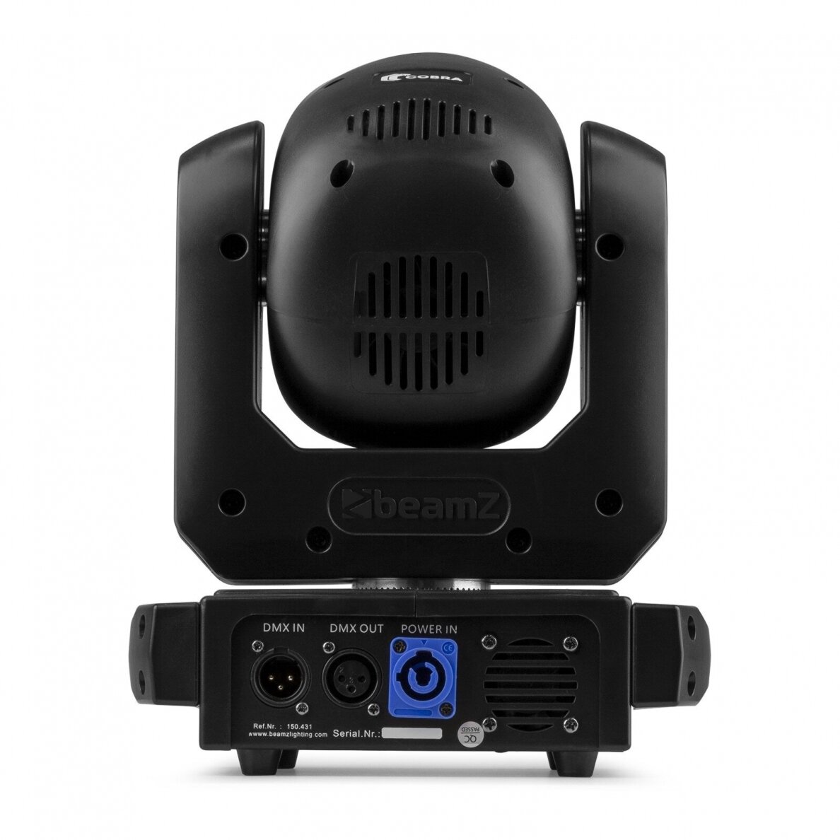 BEAMZ COBRA-100H-B (BEAM) 100W MOVING HEAD WITH PRISM 150.431 7 BEAMZ COBRA-100H-B (BEAM) 100W MOVING HEAD WITH PRISM 150.431 7