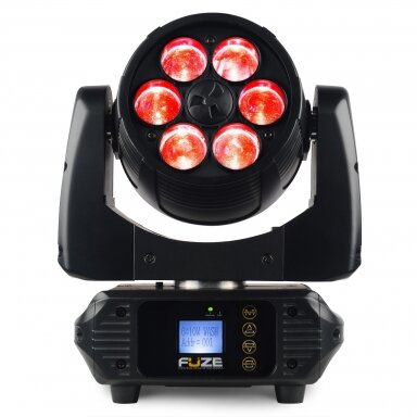 MOVING HEAD ZOOM -  FUZE610Z WASH 6X 10W LED 150.386