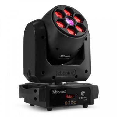 COBRA-160-S (SPOT) 100W MOVING HEAD WITH 6X 10W B-EYE 150.434
