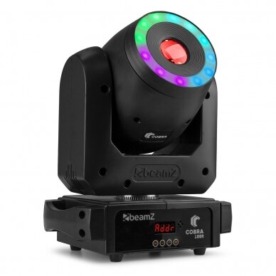 COBRA-100R-S (RING-SPOT) 100W MOVING HEAD WITH RING 150.432