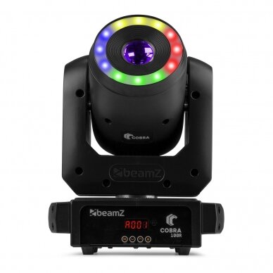 COBRA-100R-S (RING-SPOT) 100W MOVING HEAD WITH RING 150.432 2