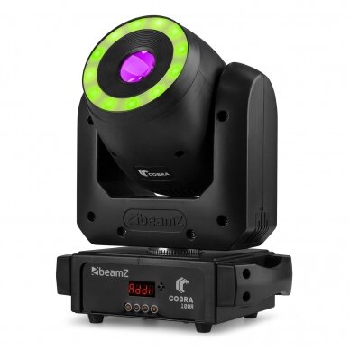 COBRA-100R-S (RING-SPOT) 100W MOVING HEAD WITH RING 150.432 4