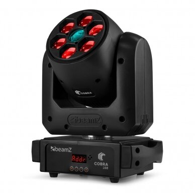 JUDANTI GALVA COBRA-160-S (SPOT) 100W 6X 10W B-EYE 150.434 4 JUDANTI GALVA COBRA-160-S (SPOT) 100W 6X 10W B-EYE 150.434 4