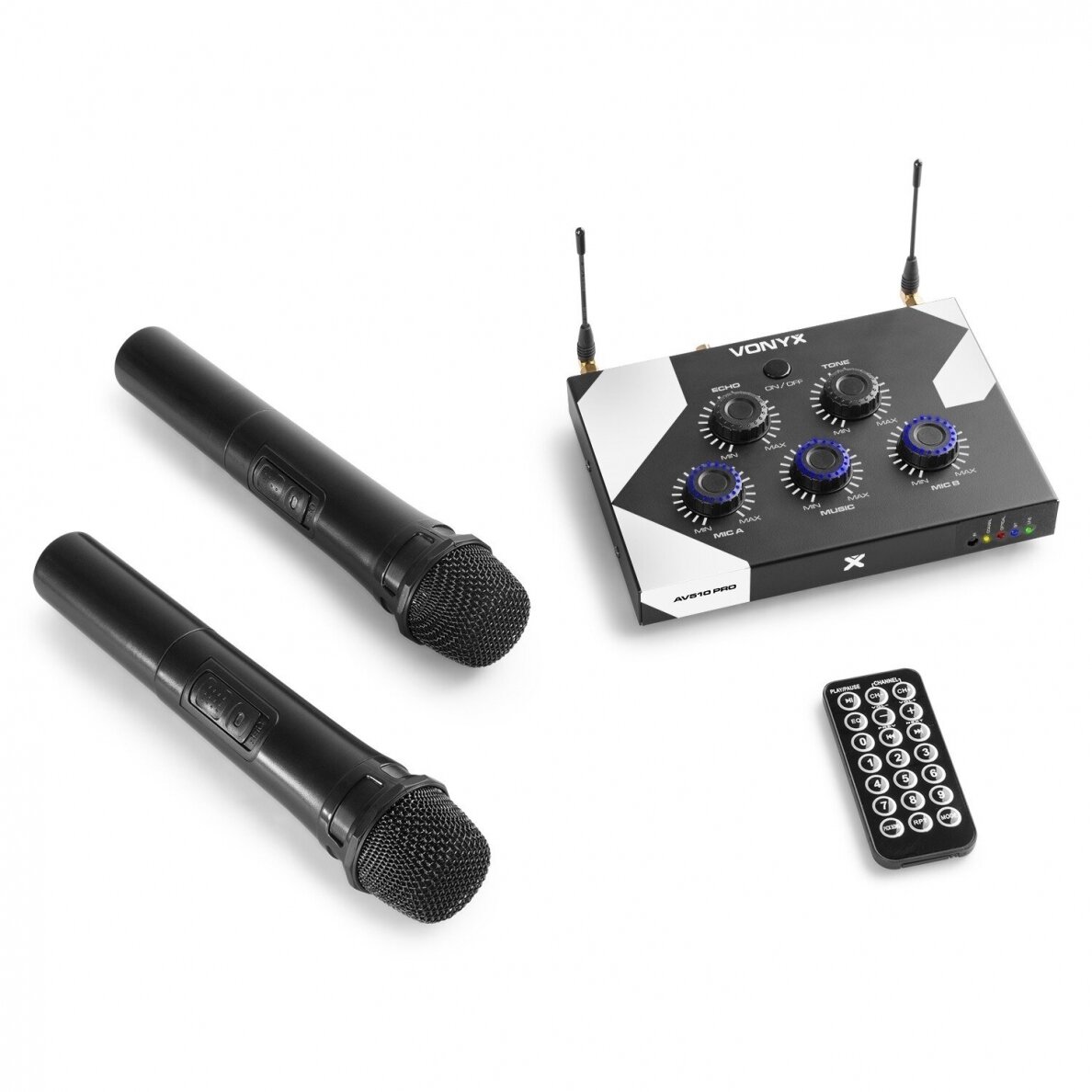 VONYX AV510 103.115 KARAOKE MICROPHONE CONTROLLER PRO VONYX AV510 103.115 KARAOKE MICROPHONE CONTROLLER PRO