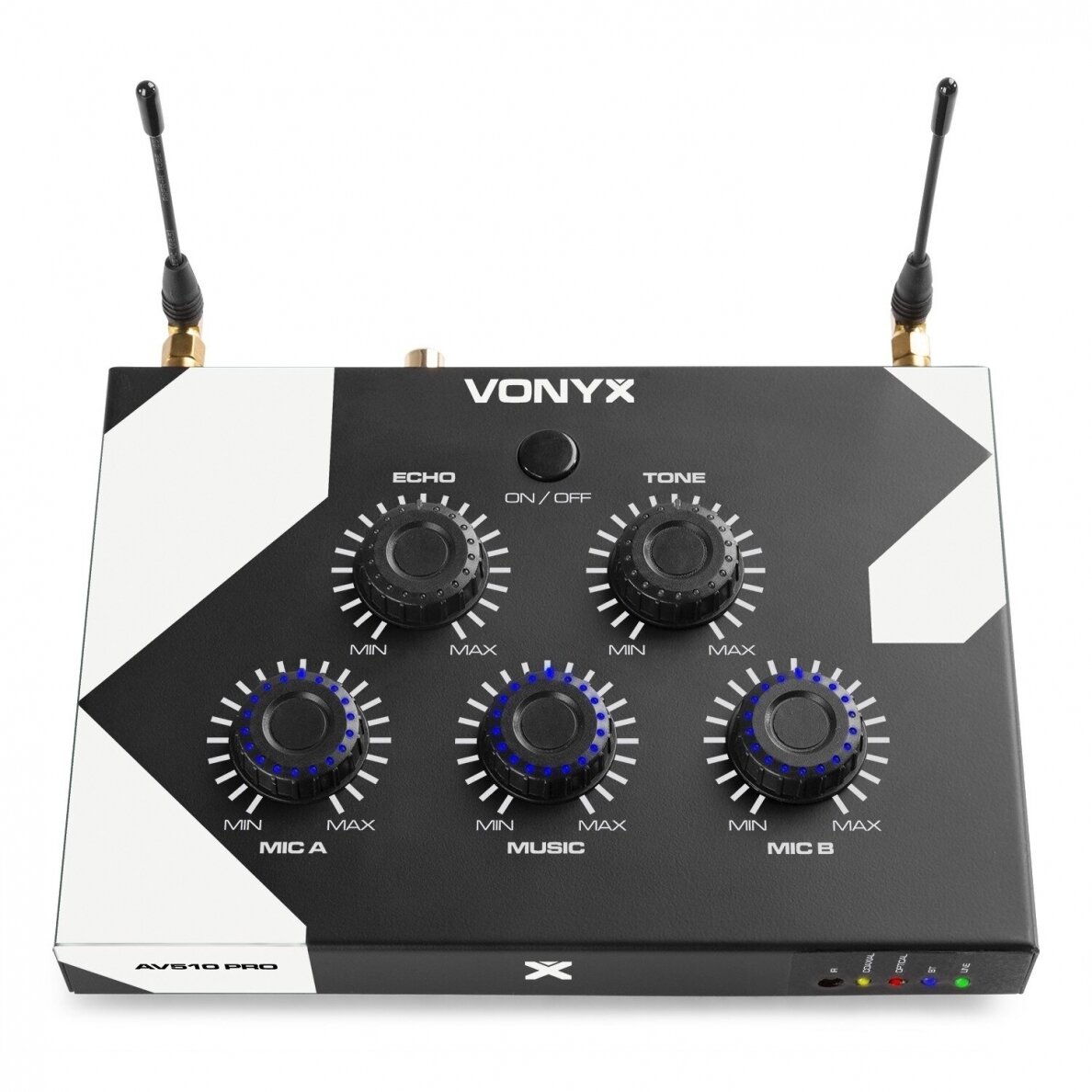 VONYX AV510 103.115 KARAOKE MICROPHONE CONTROLLER PRO 3 VONYX AV510 103.115 KARAOKE MICROPHONE CONTROLLER PRO 3